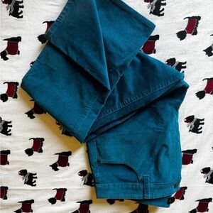 Talbots Teal Straight Leg Pants